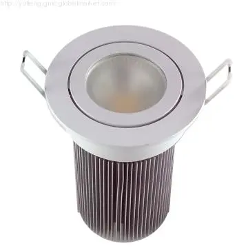 220V COB 9W LED downlights