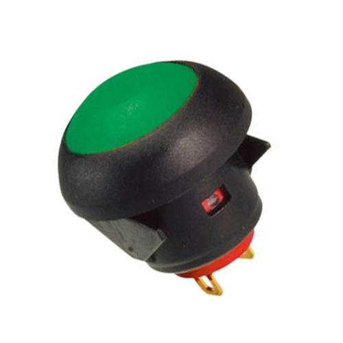 Military Sub-Miniature Waterproof LED Pushbutton Switch