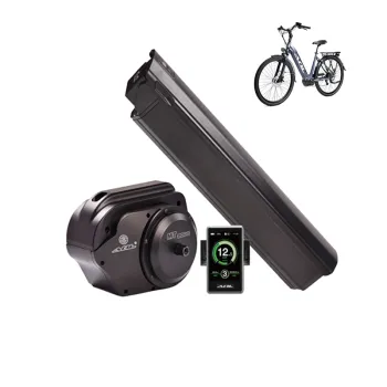 36V 250W Bafang Mid Drive Electric Bicycle Conversion Kit with Downtube Lithium Battery