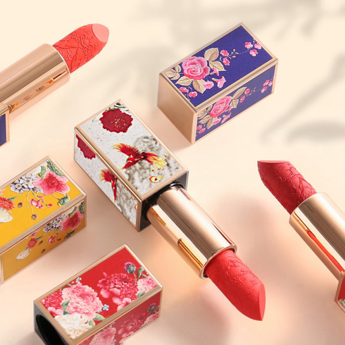 Customized Chinese style carved lipstick