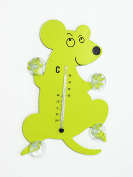 Metal Funny Animal Shaped Thermometer