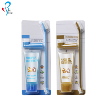 Professional Pet Care: Dog Toothpaste and Toothbrush Set for Oral Care