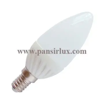 Fashion High quality ceramic 3W E14 LED Kerze lampe LED Beleuchtung