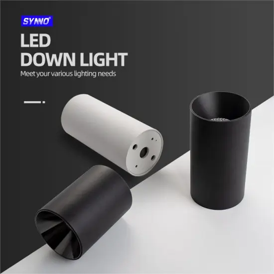 Black White Color Surface Mounted Downlight Led Spotlight