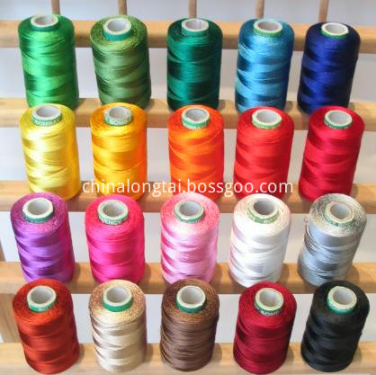 Colorful Polyester Bonded Thread