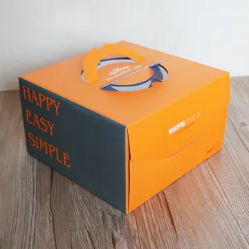 elegant paper cake box