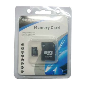 Micro SD Card with Blister Packing, Customized Logos Available, Expansion and Upgrade Potential