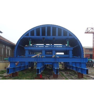 Industriële beton tunnel trolley bekisting