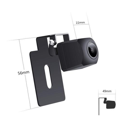 5Inch TFT Screen Wired Rv Rear View Camera