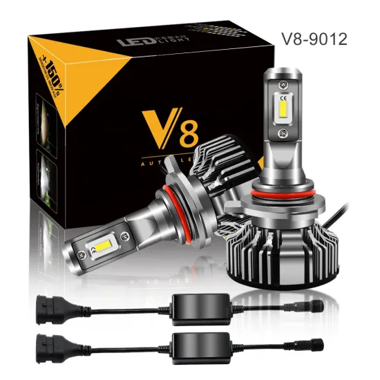 V8 9012 Wireless LED Headlight Conversion Kit - 100W 20000 Lumens 6000K