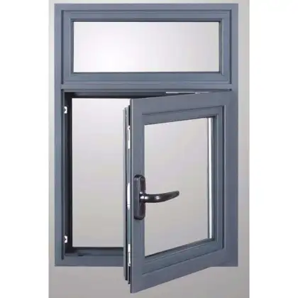 Steel heat insulation fire window