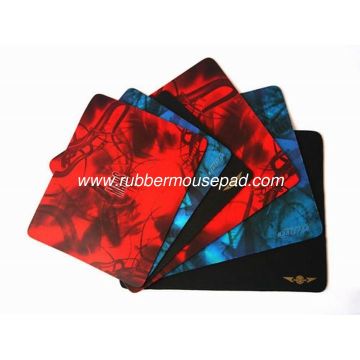 Custom Printed Smooth Fabric Rubber Mouse Pad For Promotion