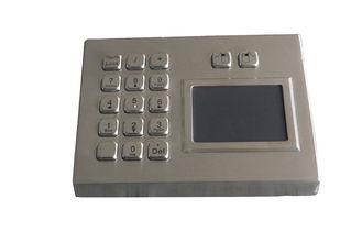 Ruggedized Desktop Industrial Touchpad With Keypad , IP65 S