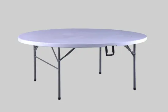 183cm High Quality Plastic Folding Round Dining table