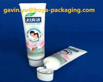 medical packaging pharmaceutical plastic packaging flat tube with screw top cap