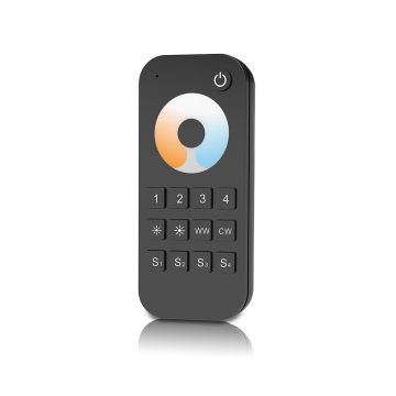 Skydance RT7: 4-Zone Color Temperature & Brightness Dimmer with RF Wireless LED Remote