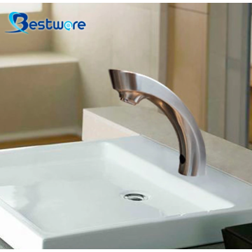 Automatic Stainless Steel Bathroom Sink Mixer