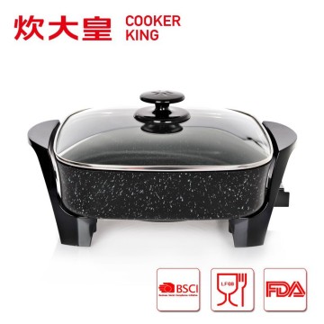 Multifunction Smokeless Electric flat grill and pizza pan
