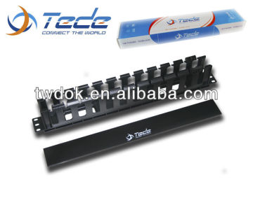 1U cable management steel