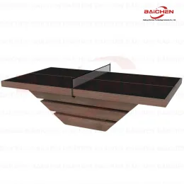 Stable Steel Frame Table Tennis Playing Table