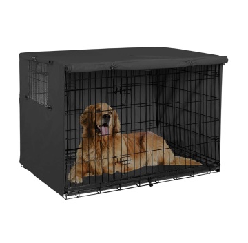 Customizable Heavy Duty Oxford 600D Dog Pet Crate Cover with PVC