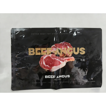Bolsa de vacío con sello de tres lados para carne fresca