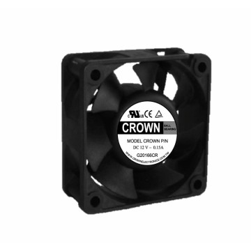 Ventilador de enfriamiento de Crown 6025 DC