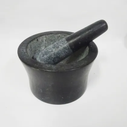 Saffron Granite Mortar and Pestle