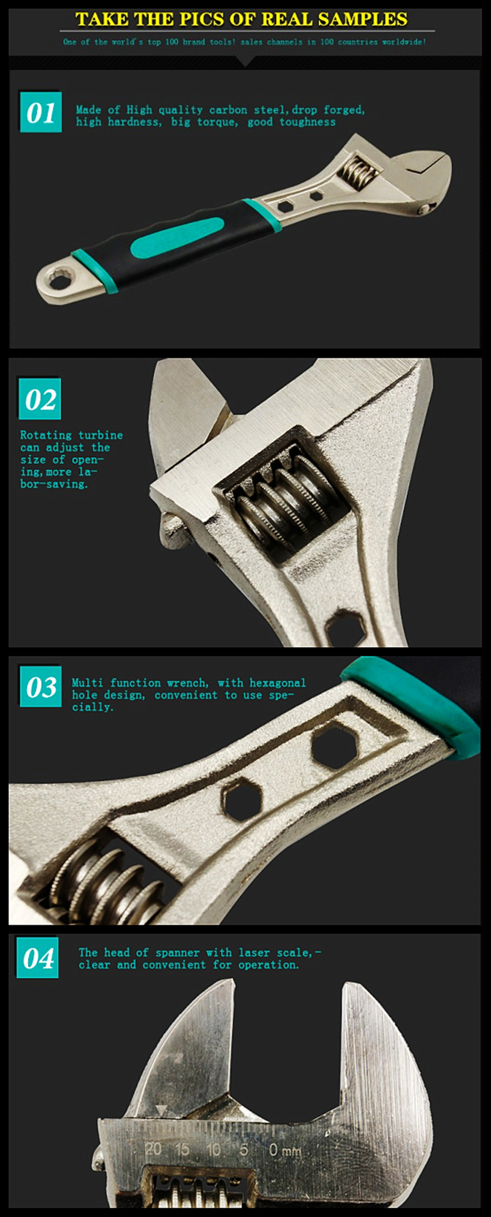 adjustable wrench