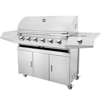 Stainless Steel Standing Gas Grill