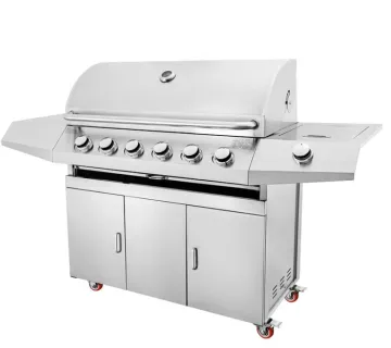 Stainless Steel Standing Gas Grill