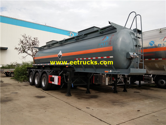 18000L Dilute Sulphuric Acid Transport Trailers