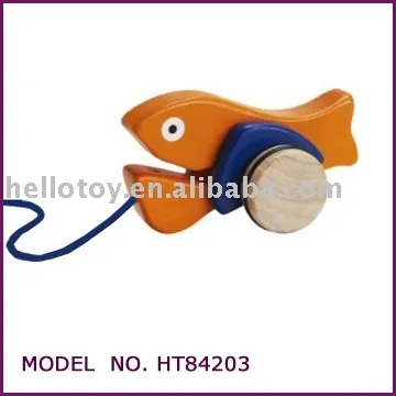 Wooden Toys - Fish Vehicle (HT84203)