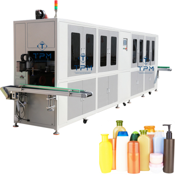 Automatic 4 Color Perfume Glass Plastic Bottle Cup Screen Printing Machine for Aluminum Cans