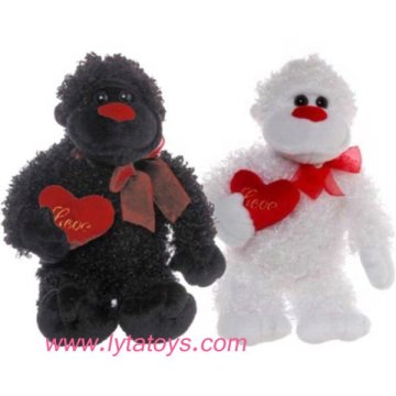 Plush Valentine's Monkeys