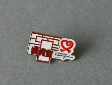 Animal Soft Enamel Metal Badge
