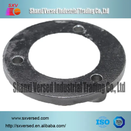 Custom forged aluminium flange according to drawing