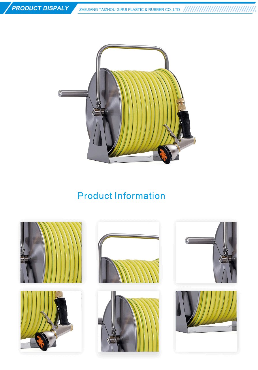 Heavy Duty Floor Stands Hose Reel