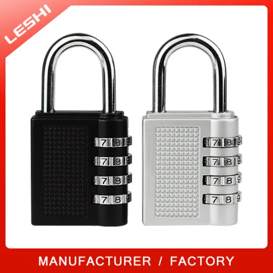4 Digits Resettable Safe Baggage Lock, Traveling Baggage Combination Lock