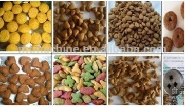 Dry method pet dog food production line making machine