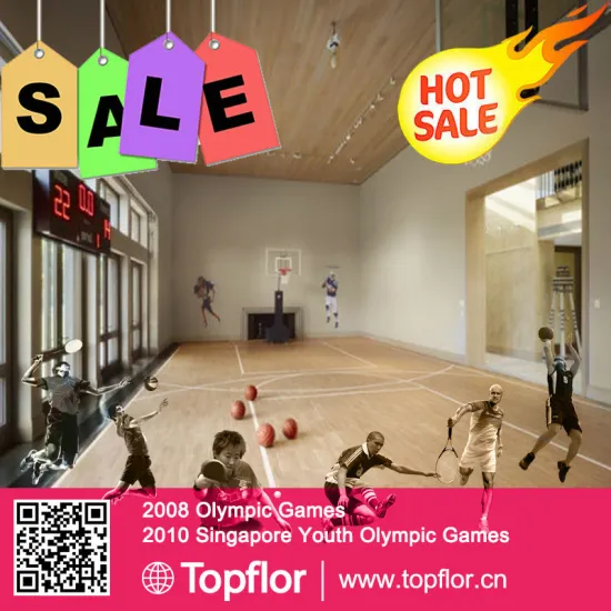 Indoor Basketball Flooring for sports court