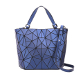 Bucket Baget Bag Diamond Bag Wanita Matte Single Single Bahu Cross Bag Folding Bag