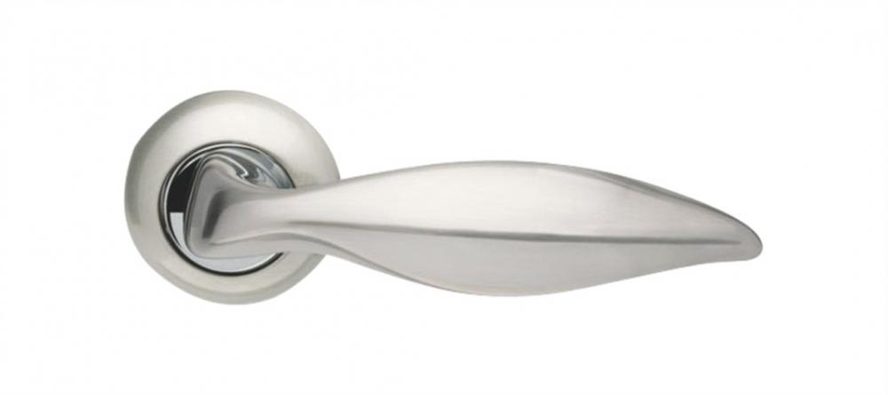 On sale Aluminum door handle on zinc rosette