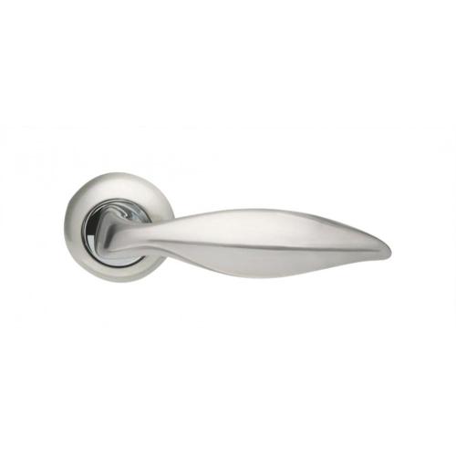 On sale Aluminum door handle on zinc rosette