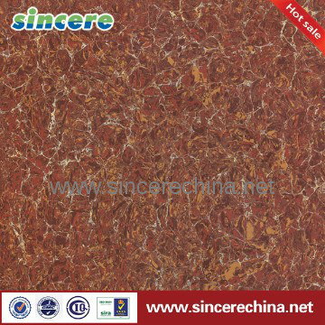 cheap polished porcelain red pulati tile