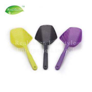 Unique Design Nylon Scoop Colander Strainer Spoon