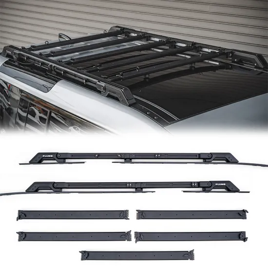 Aluminum Alloy Removable Luggage Rack for Land Rover Defender L663 110 - Plumb 2020+ CNC Process Parts