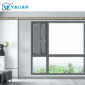 High Quality Custom Double Glass Aluminium Casement Window
