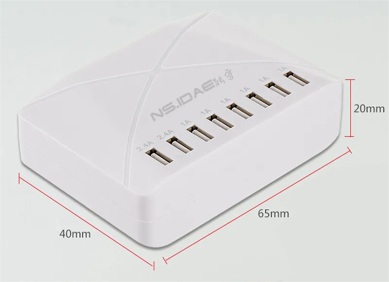 8ポートUSB充電器 8-port usb charger