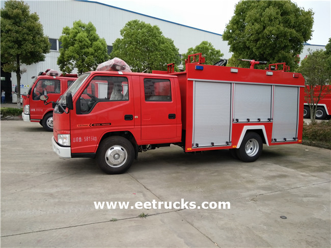 Water Tank Fire Trucks